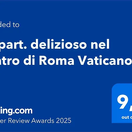 Appart. Delizioso Nel Centro Di Vaticano * Rome